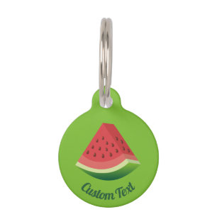 Watermelon Pet Tag