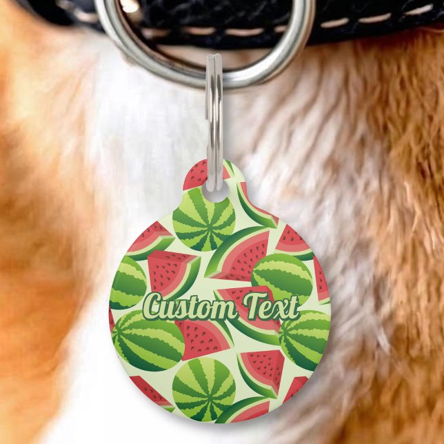 Watermelon Pet Tag (Creator Uploaded)
