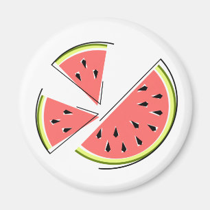 Watermelon Pieces Magnet