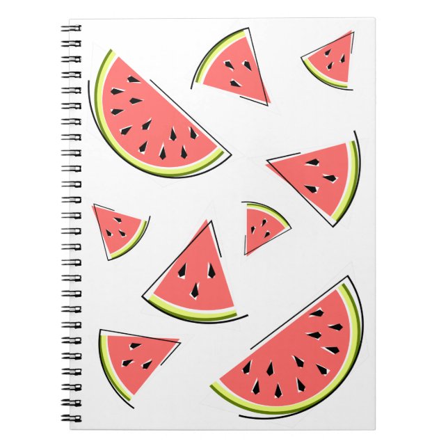 Watermelon Pieces Notebook (Front)