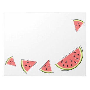 Watermelon Pieces Notepad