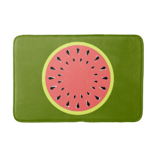 Watermelon Pink bath mat