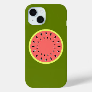 Watermelon Pink iPhone 15 Case