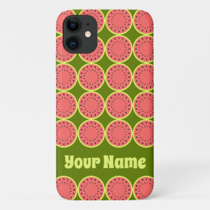 Watermelon Pink Multi Name iPhone case