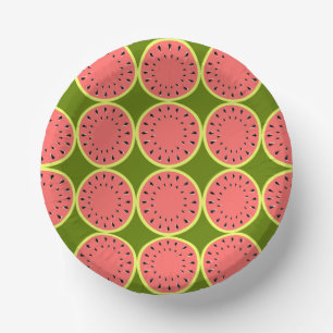 Watermelon Pink Multi Paper Plate