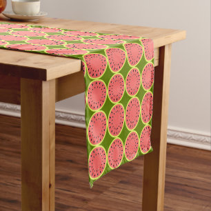 Watermelon Pink Multi table runner