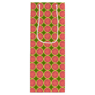 Watermelon Pink Multi Wine Gift Bag
