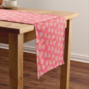 Watermelon Pink Short Table Runner