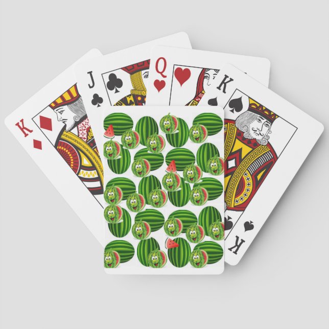 Watermelon Playing Card Deck (Back)