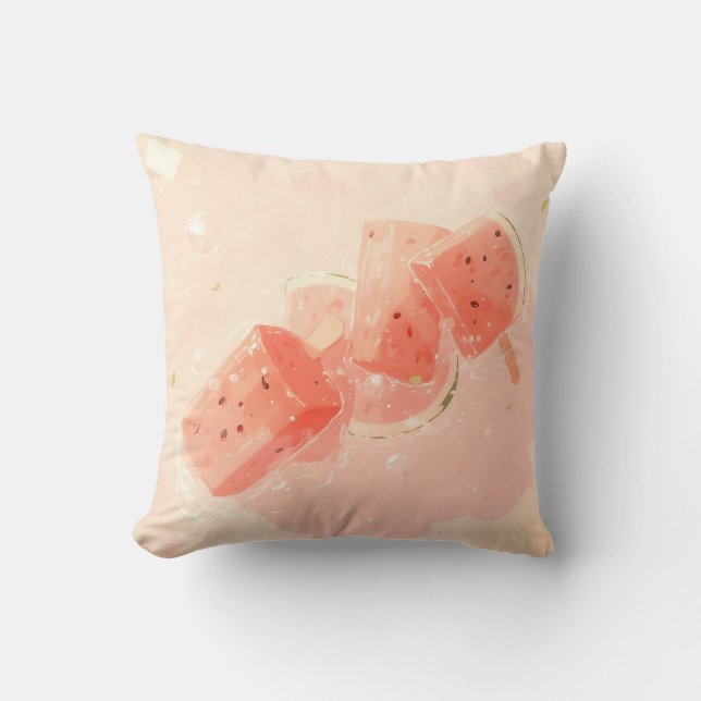 Watermelon Popsicle  Cushion (Front)