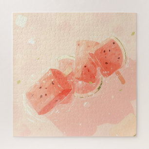 Watermelon Popsicle Jigsaw Puzzle