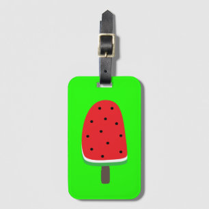 Watermelon Popsicle Luggage Tag