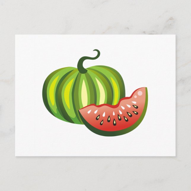 Watermelon Postcard (Front)