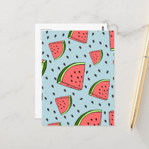 Watermelon Postcard
