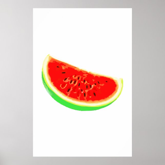 Watermelon, poster, summer poster, summer vibes, poster (Front)