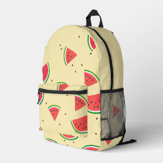 Watermelon Printed Backpack