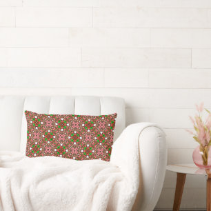 Watermelon Puzzled Quilter Lumbar Cushion