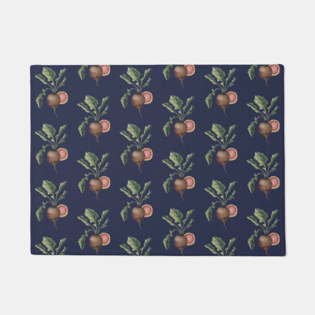 Watermelon Radish Door Mat (Front)