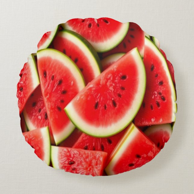 Watermelon Round Cushion (Front)