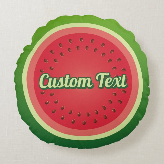 Watermelon Round Cushion (Front)