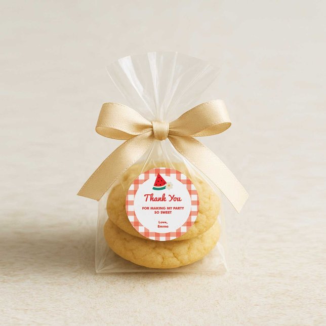 Watermelon Round Stickers (Creator Uploaded)