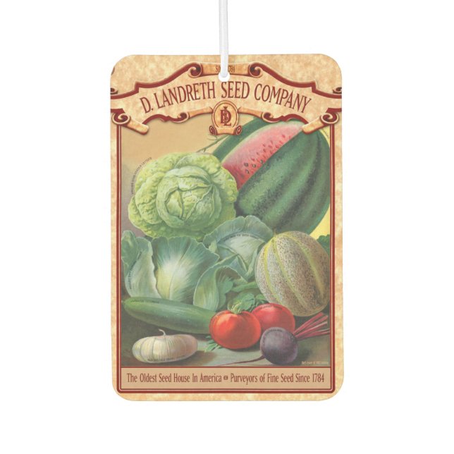 "Watermelon seeds Air Freshener (Front)