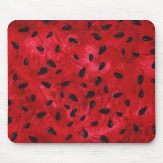 Watermelon Seeds Mousepad (Front)