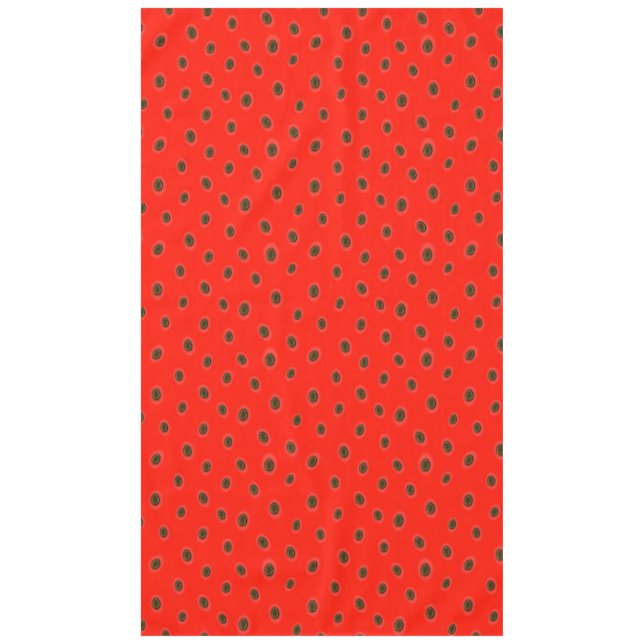 Watermelon seeds pattern tablecloth (Front)