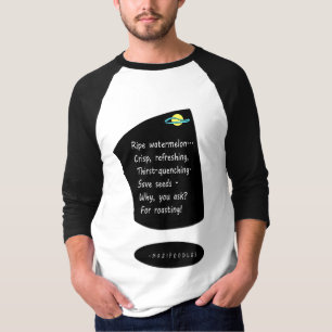 Watermelon Seeds - White Lettering T-Shirt
