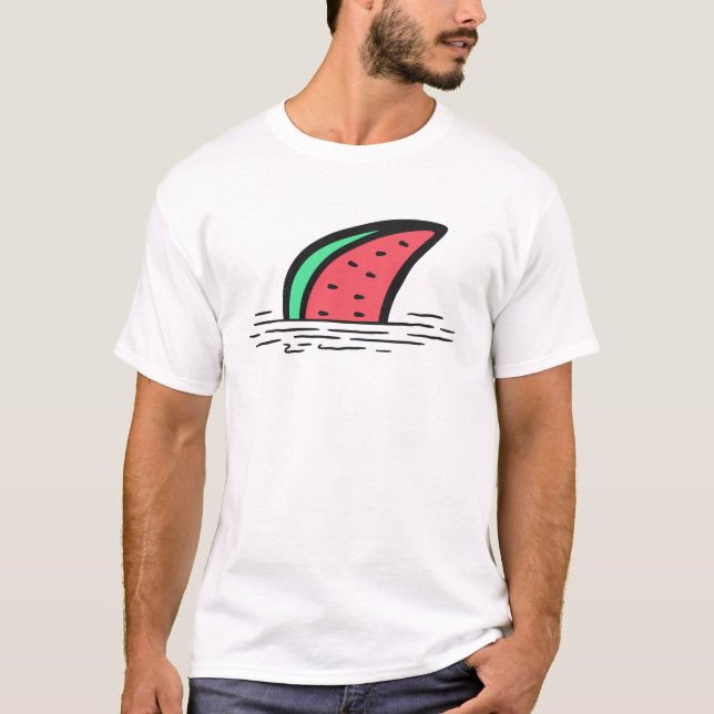 Watermelon shark T-Shirt (Front)