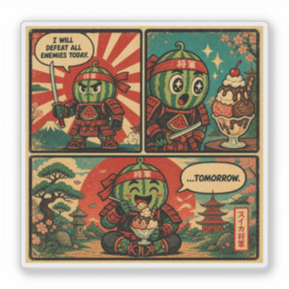 Watermelon Shogun Ice Cream — Funny Procrastinatio