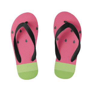 Watermelon SIice Kid's Thongs
