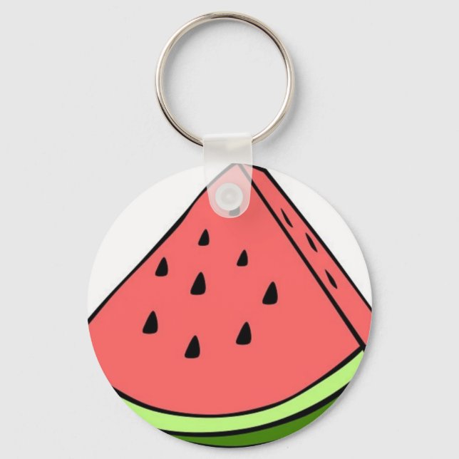 watermelon_simple.jpg key ring (Front)