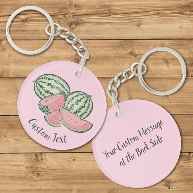 Watermelon Sketches Keychain (Creator Uploaded)