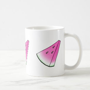 Watermelon slice coffee mug