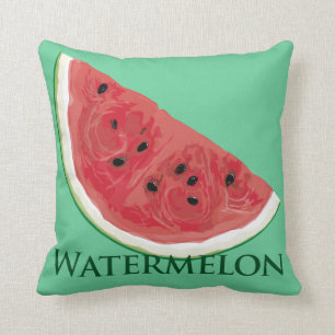 Watermelon Slice Cushion