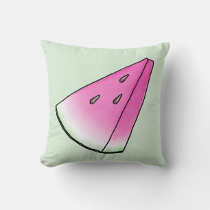 Watermelon slice cushion