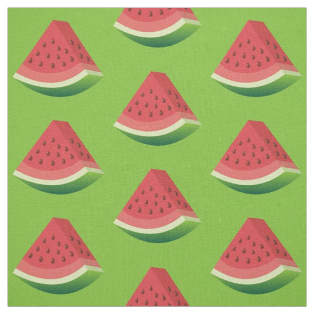 Watermelon Slice Fabric (Swatch)