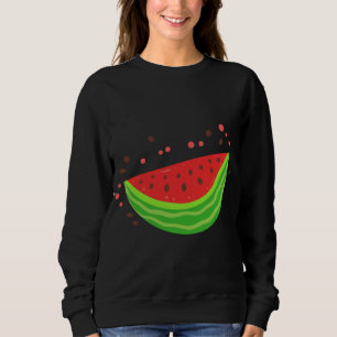 Watermelon Slice Fruit Sweatshirt