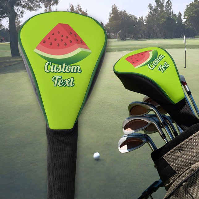 Watermelon Slice Golf Head Cover (Creator Uploaded)