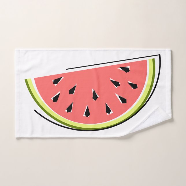 Watermelon Slice Hand Towel (Hand Towel)