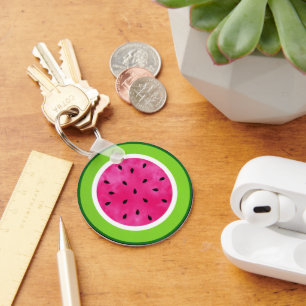 Watermelon Slice Keychain