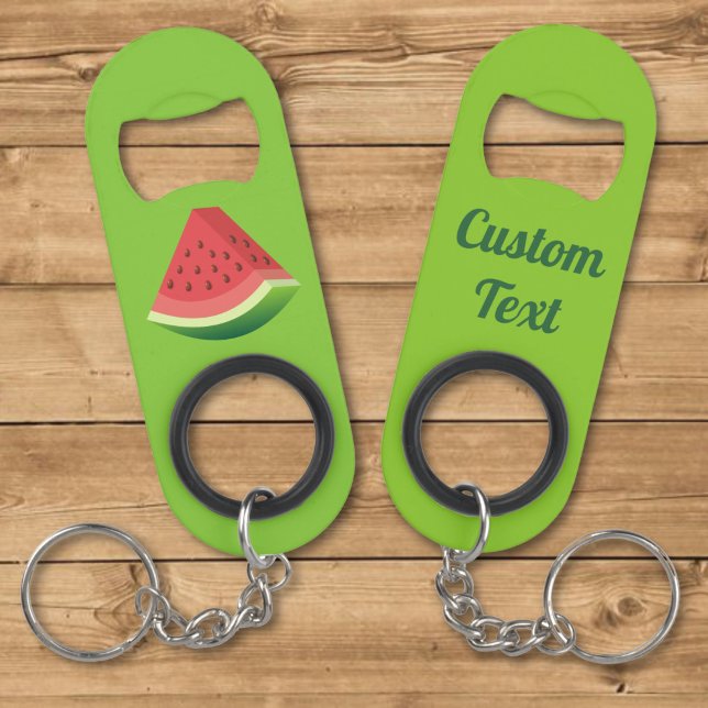 Watermelon Slice Keychain Bottle Opener (Creator Uploaded)