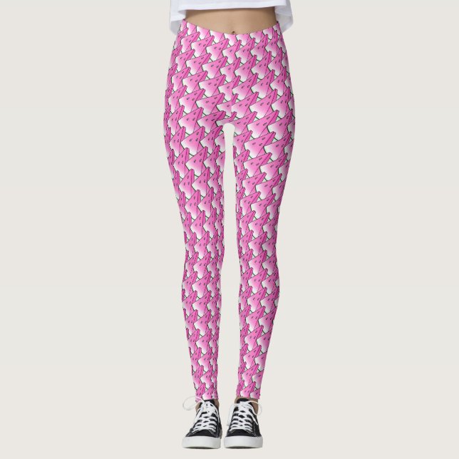 Watermelon slice leggings (Front)