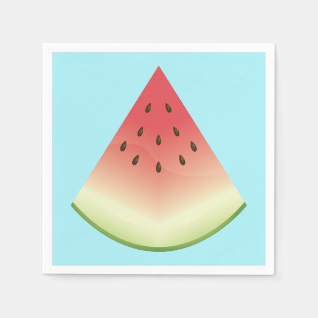 Watermelon Slice Napkin (Front)