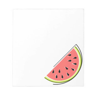 Watermelon Slice Notepad