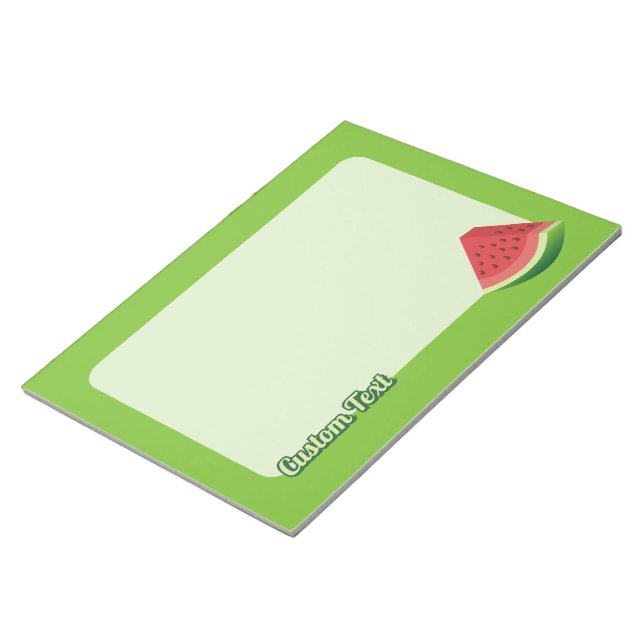 Watermelon slice notepad (Angled)