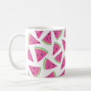Watermelon Slice Pattern Coffee Mug