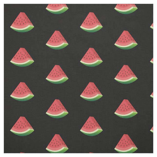 Watermelon Slice Pattern Fabric (Swatch)