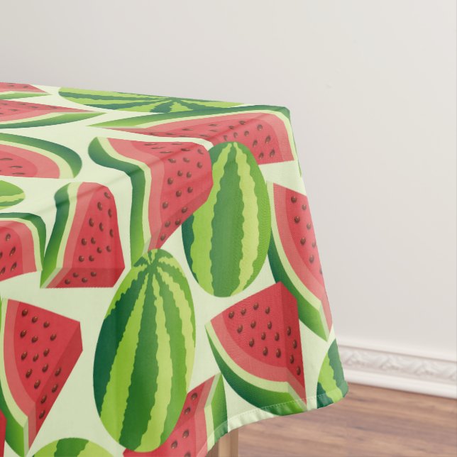 Watermelon slice seamless background tablecloth (In Situ)